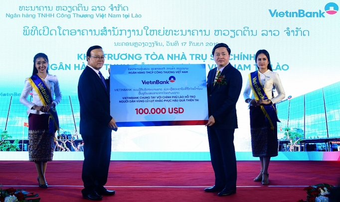 vietinbank lao nguon luc quan trong thuc day hop tac dau tu thuong mai viet nam lao