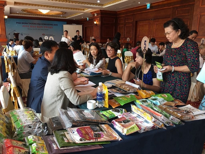 Doanh nghiệp Hàn Quốc tìm kiếm đối tác Việt Nam trong lĩnh vực thực phẩm, mỹ phẩm doanh nghie p ha n quo c ti m kie m do i ta c vie t nam trong li nh vu c thu c pha m my pha m