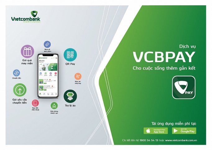 Vietcombank cải tiến và bổ sung các tiện ích mới trên VCBPAY vietcombank cai tien va bo sung cac tien ich moi tren vcbpay