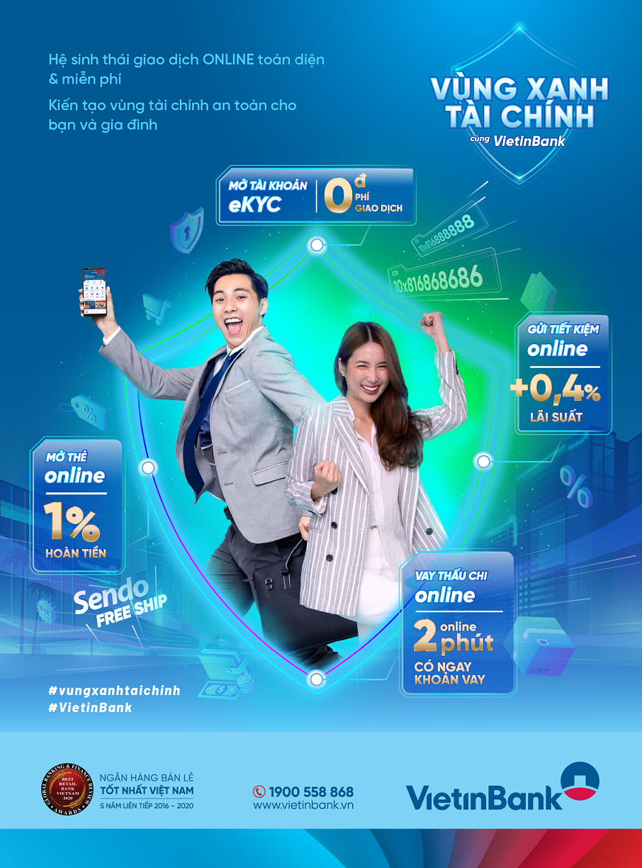 Kiến tạo “Vùng xanh tài chính” cùng VietinBank