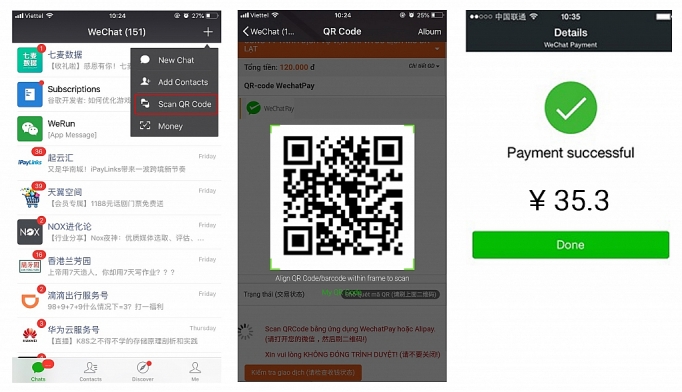 Ngân Lượng kết nối thanh toán xuyên biên giới cho du khách đến Việt Nam qua QR Pay ngan luong ket noi thanh toan xuyen bien gioi cho du khach den viet nam qua qr pay