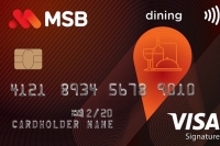MSB ưu đãi cho chủ thẻ Visa Signature Dining