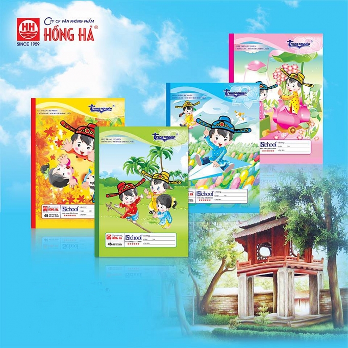 van phong pham hong ha lot top 1 hang viet nam duoc nguoi tieu dung yeu thich nam 2018