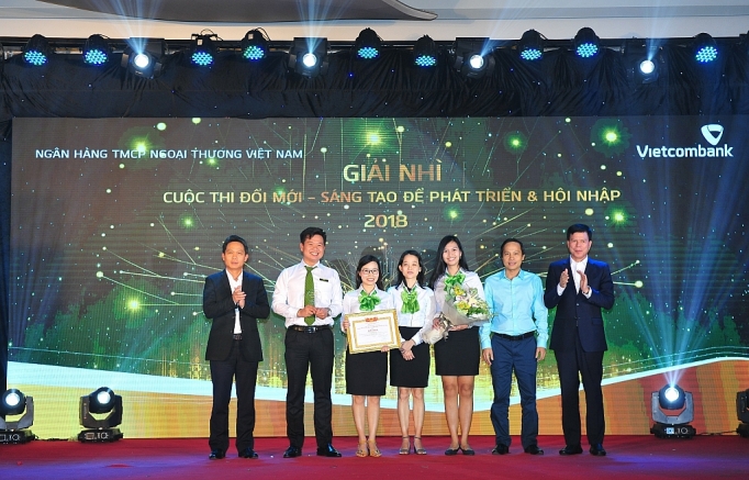 vietcombank to chuc thanh cong cuoc thi doi moi sang tao de phat trien va hoi nhap