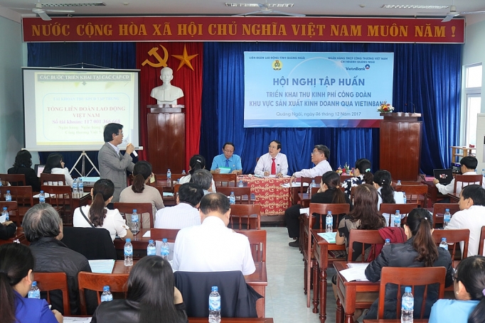 Thu kinh phí công đoàn toàn quốc qua ngân hàng: Đa lợi ích thu kinh phi cong doan toan quoc qua ngan hang da loi ich
