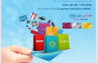 Vui chi tiêu - Hoàn tiền triệu với thẻ E-Partner VietinBank NAPAS