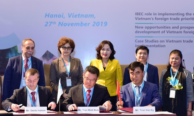 ibec ho tro ke t no i pha t trie n thuong ma i vie t nam ra thi truo ng the gio i