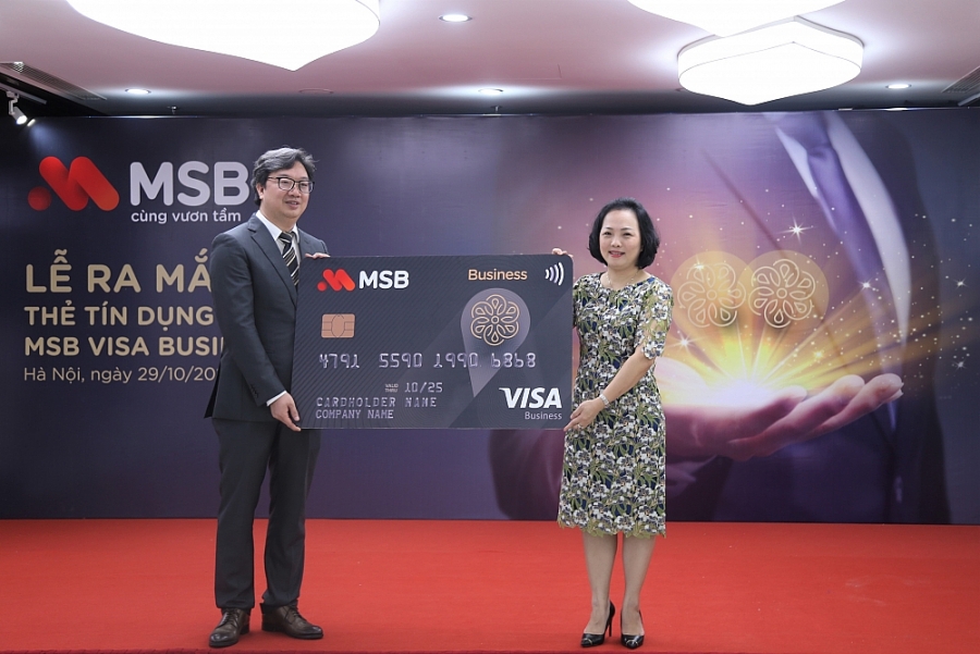 MSB ra mắt Thẻ tín dụng doanh nghiệp với hạn mức đến 4 tỷ