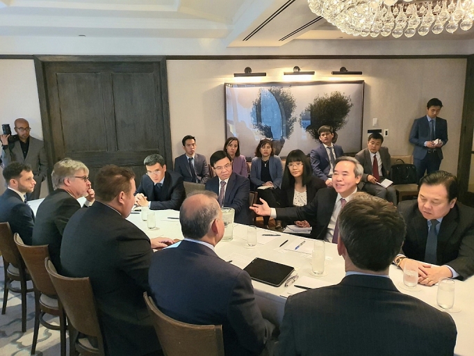 PVN và doanh nghiệp thành viên bàn kế hoạch hợp tác với Tập đoàn AES của Mỹ pvn va doanh nghie p tha nh vien ba n ke hoa ch ho p ta c vo i ta p doa n aes cu a my