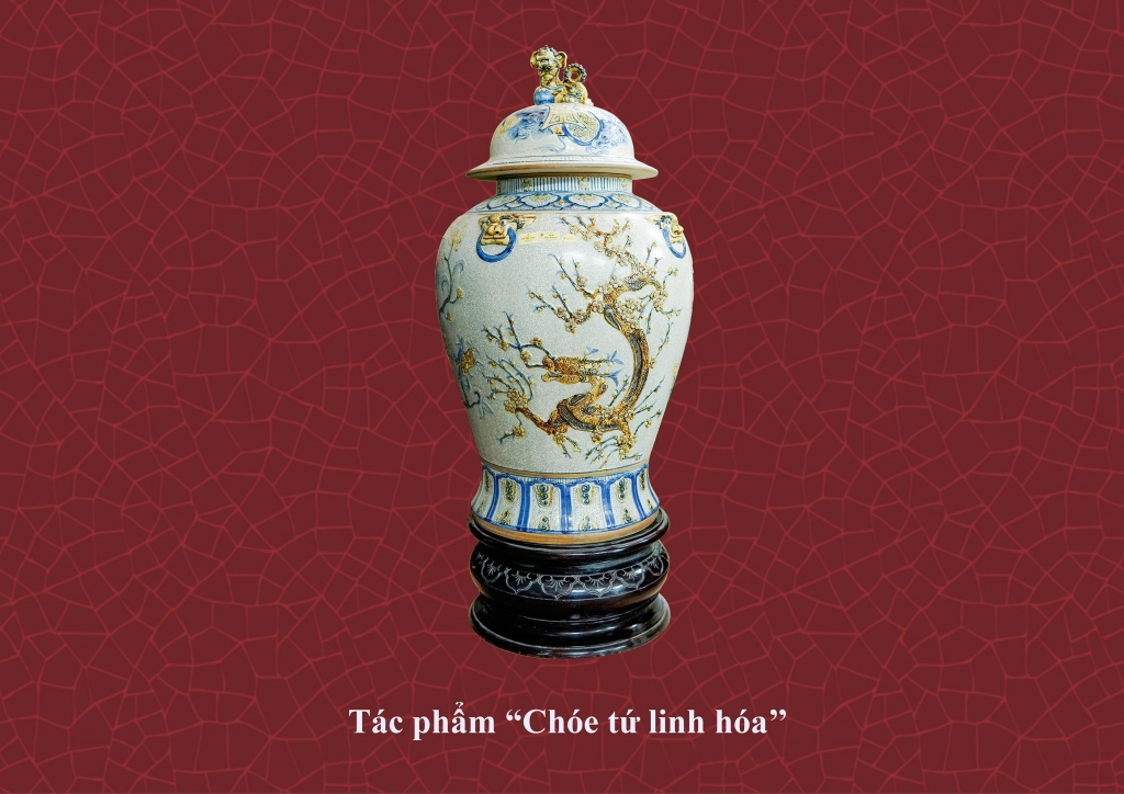 Nghệ nhân Phạm Văn Đạt: Thổi hồn vào các sản phẩm tâm linh Việt nghe nhan pham van dat thoi hon vao cac san pham tam linh viet