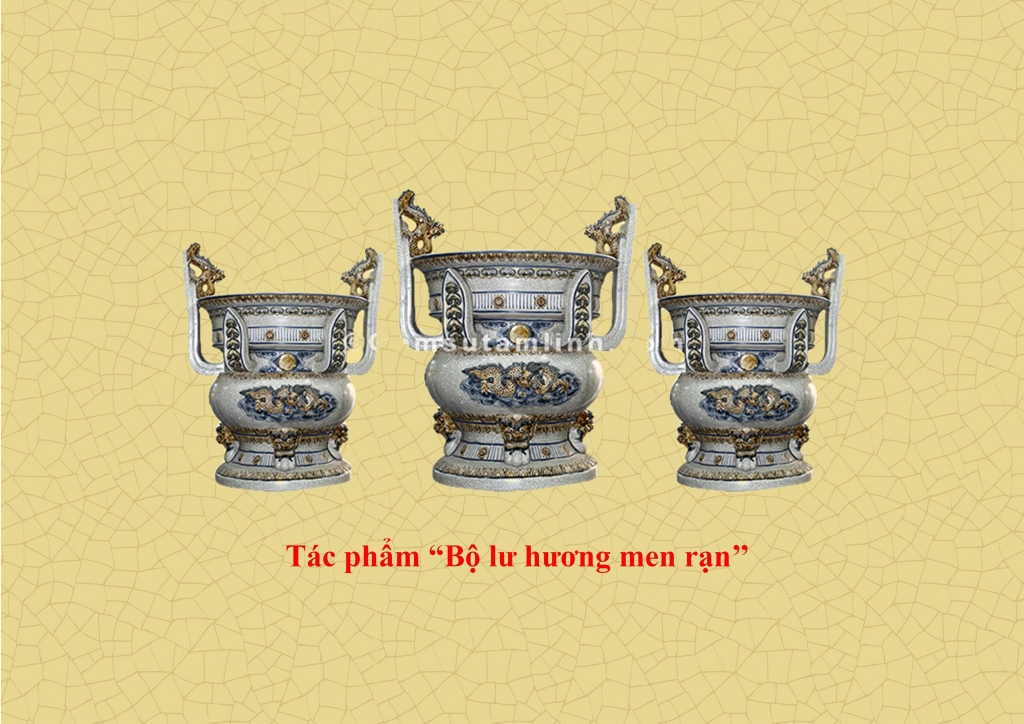 Nghệ nhân Phạm Văn Đạt: Thổi hồn vào các sản phẩm tâm linh Việt nghe nhan pham van dat thoi hon vao cac san pham tam linh viet