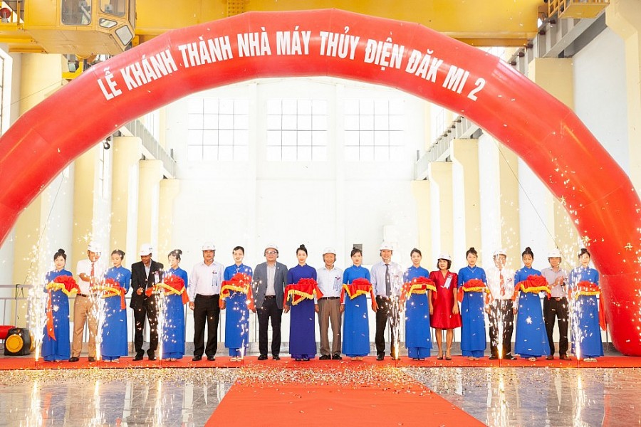 Khánh thành nhà máy thủy điện Đăk Mi 2 công suất 147 MW