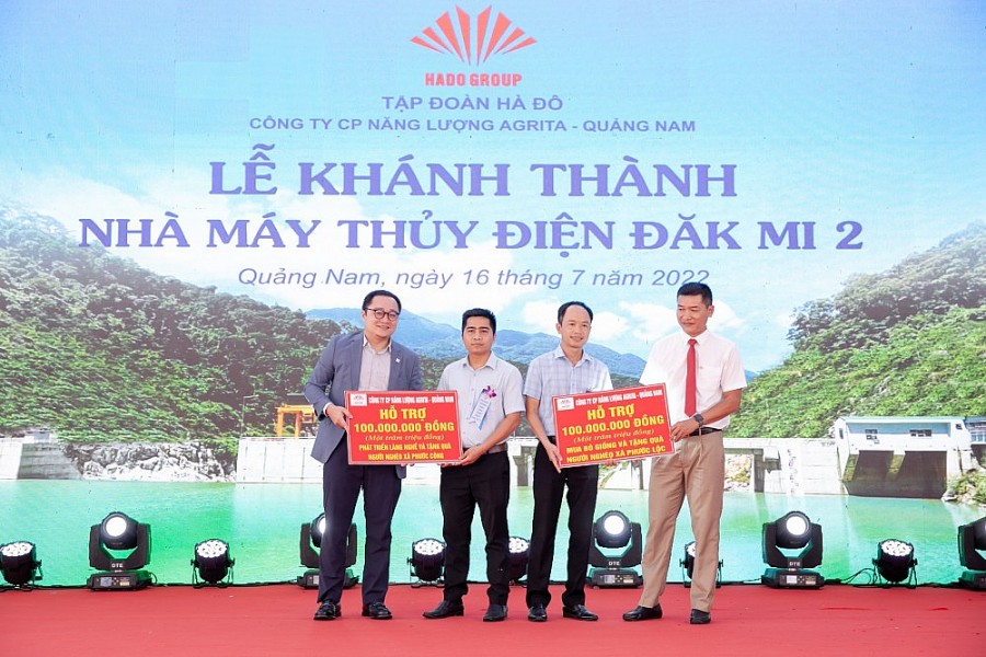 Khánh thành nhà máy thủy điện Đăk Mi 2 công suất 147 MW