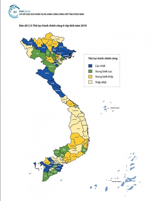 Công bố chỉ số PAPI 2018: Người dân hài lòng với dịch vụ công cong bo chi so papi 2018 nguoi dan hai long voi dich vu cong