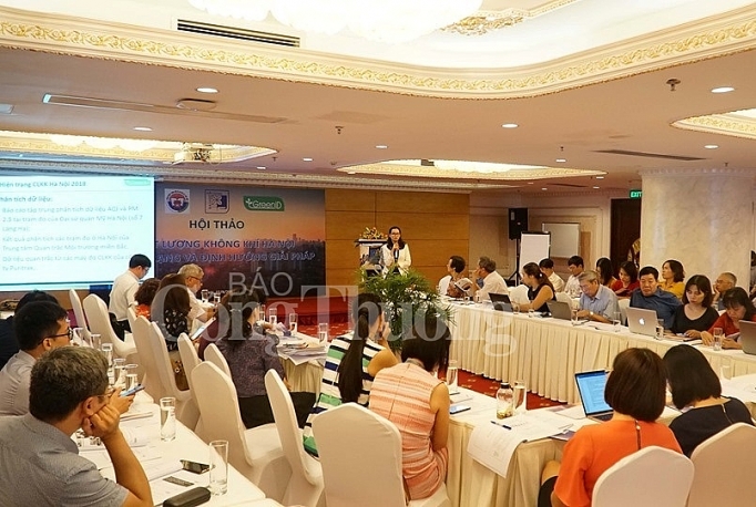 Báo động ô nhiễm không khí ở Hà Nội bao dong o nhiem khong khi o ha noi
