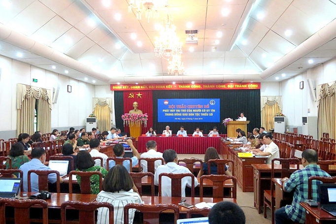 xay dung va phat huy vai tro cau noi cua nguoi co uy tin