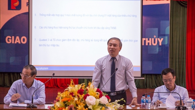 petrolimex sai gon to chuc hoi nghi giao nhan xang dau duong thuy