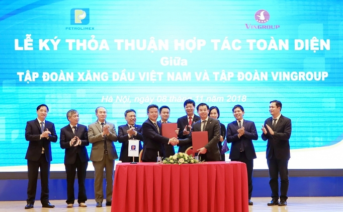 Petrolimex và Vingroup: Hợp tác toàn diện petrolimex va vingroup hop tac toan dien