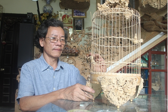 Nghệ nhân Đoàn Minh Căn: Nghệ thuật với cây tre nghe nhan doan minh can nghe thuat voi cay tre