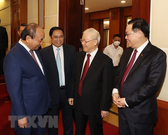 Hội nghị Trung ương 5 khóa XIII khai mạc với nhiều nội dung quan trọng Hội nghị Trung ương 5 khóa XIII khai mạc với nhiều nội dung quan trọng