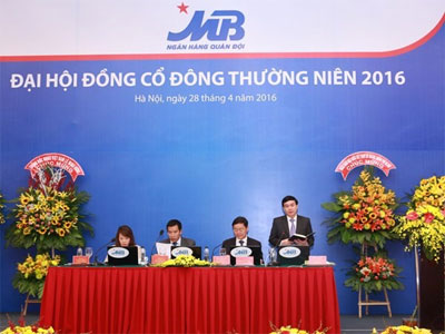 Vốn chủ sở hữu của MB dự kiến đạt 24.110 tỷ đồng trong 2016 