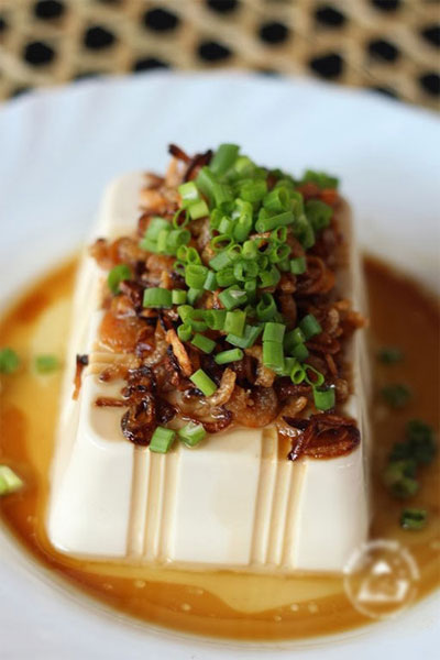 Đậu phụ hấp tôm đơn giản mà ngon Đậu phụ hấp tôm đơn giản mà ngon