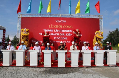 Vingroup khởi công xây dựng tổ hợp Vincom tại Kiên Giang Vingroup khởi công xây dựng tổ hợp Vincom tại Kiên Giang