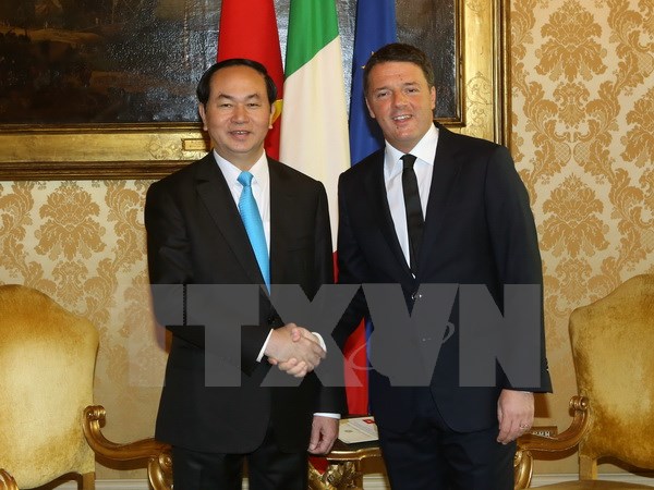 Việt Nam-Italy phấn đấu nâng kim ngạch hai chiều lên 6 tỷ USD Việt Nam-Italy phấn đấu nâng kim ngạch hai chiều lên 6 tỷ USD