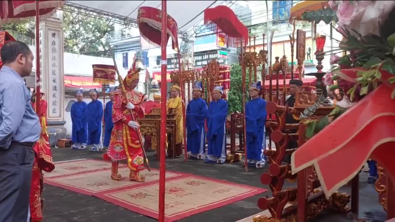 Hà Nội: Lễ hội truyền thống làng Duyên Trường mùng 10/3