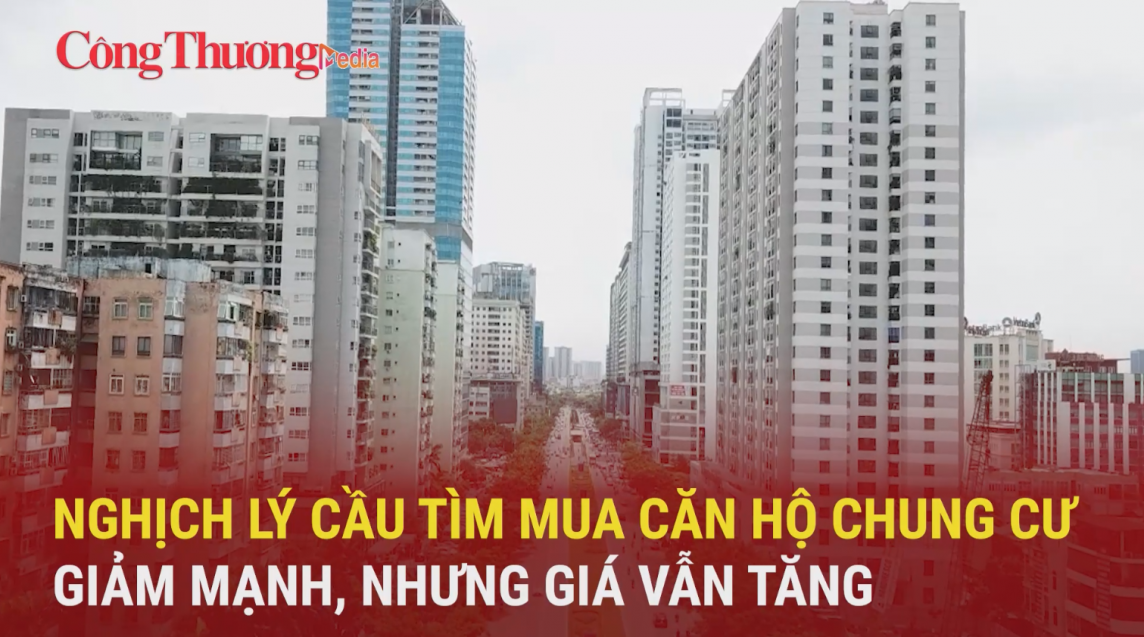 Nghịch lý cầu tìm mua căn hộ giảm mạnh nhưng giá vẫn tăng