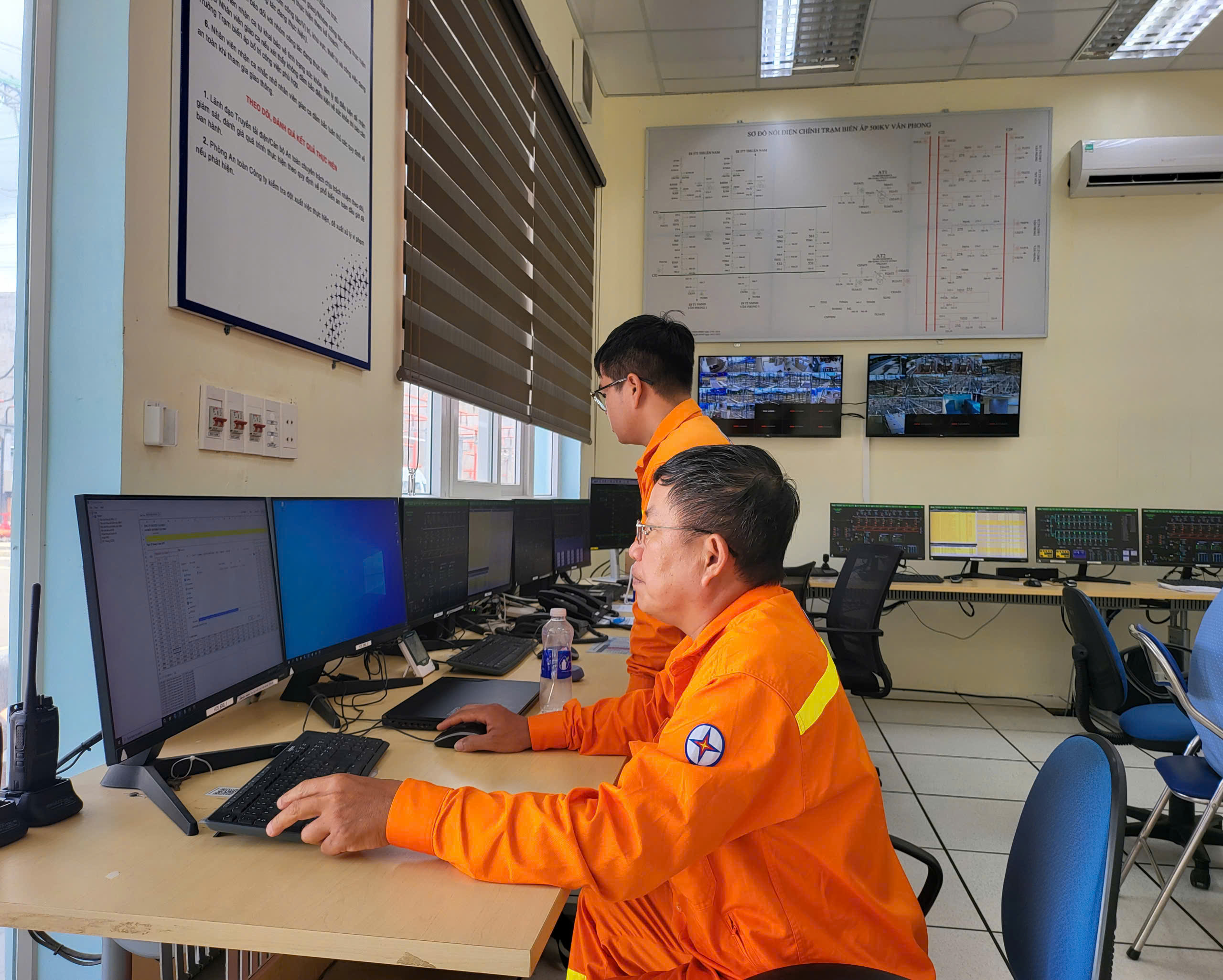 PTC3 chủ động giữ vững hệ thống điện mùa nắng nóng 2025