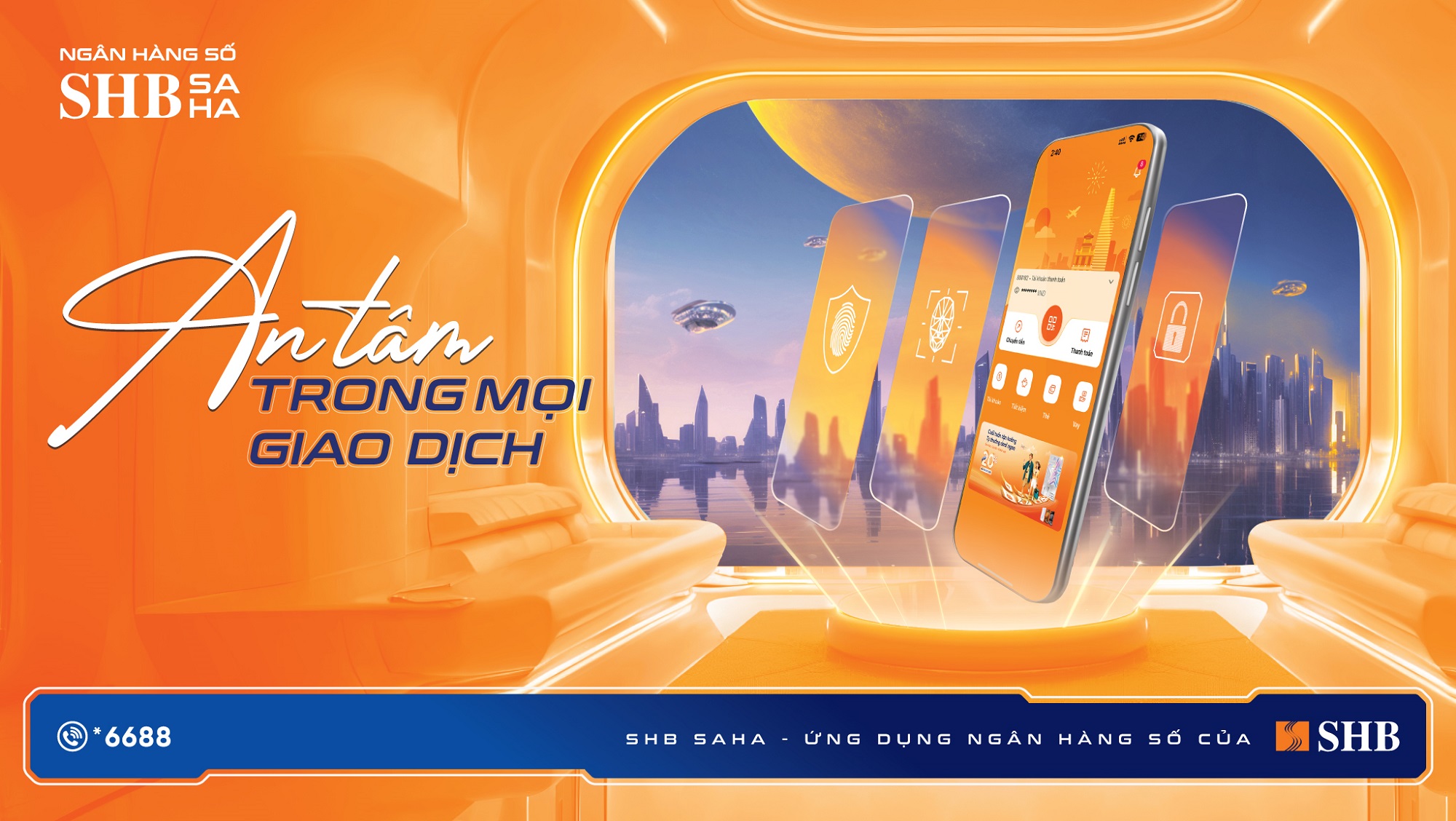 SHB ra mắt ứng dụng ngân hàng số thế hệ mới SHB SAHA: An tâm trong mọi giao dịch