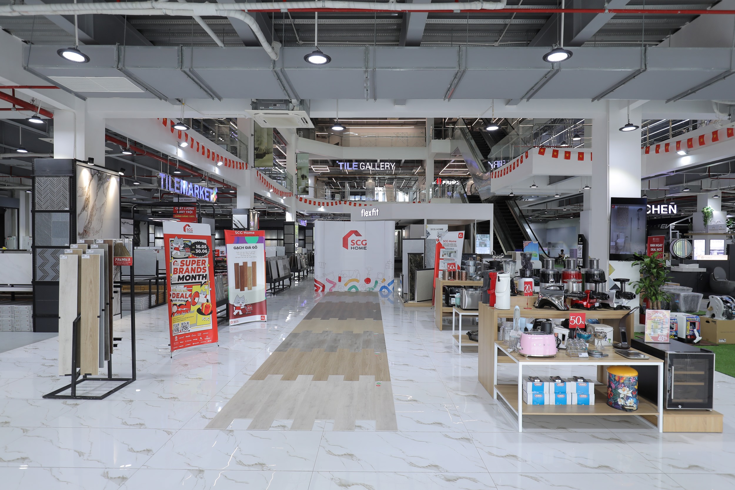 Ra mắt showroom về trang trí nhà cửa SCG Home Long Biên