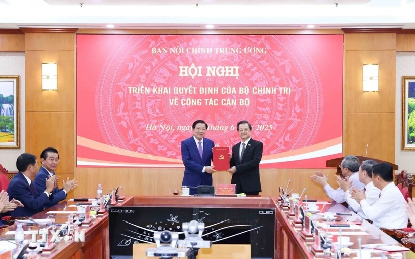 Ông Lê Hồng Quang giữ chức Phó Trưởng Ban Nội chính