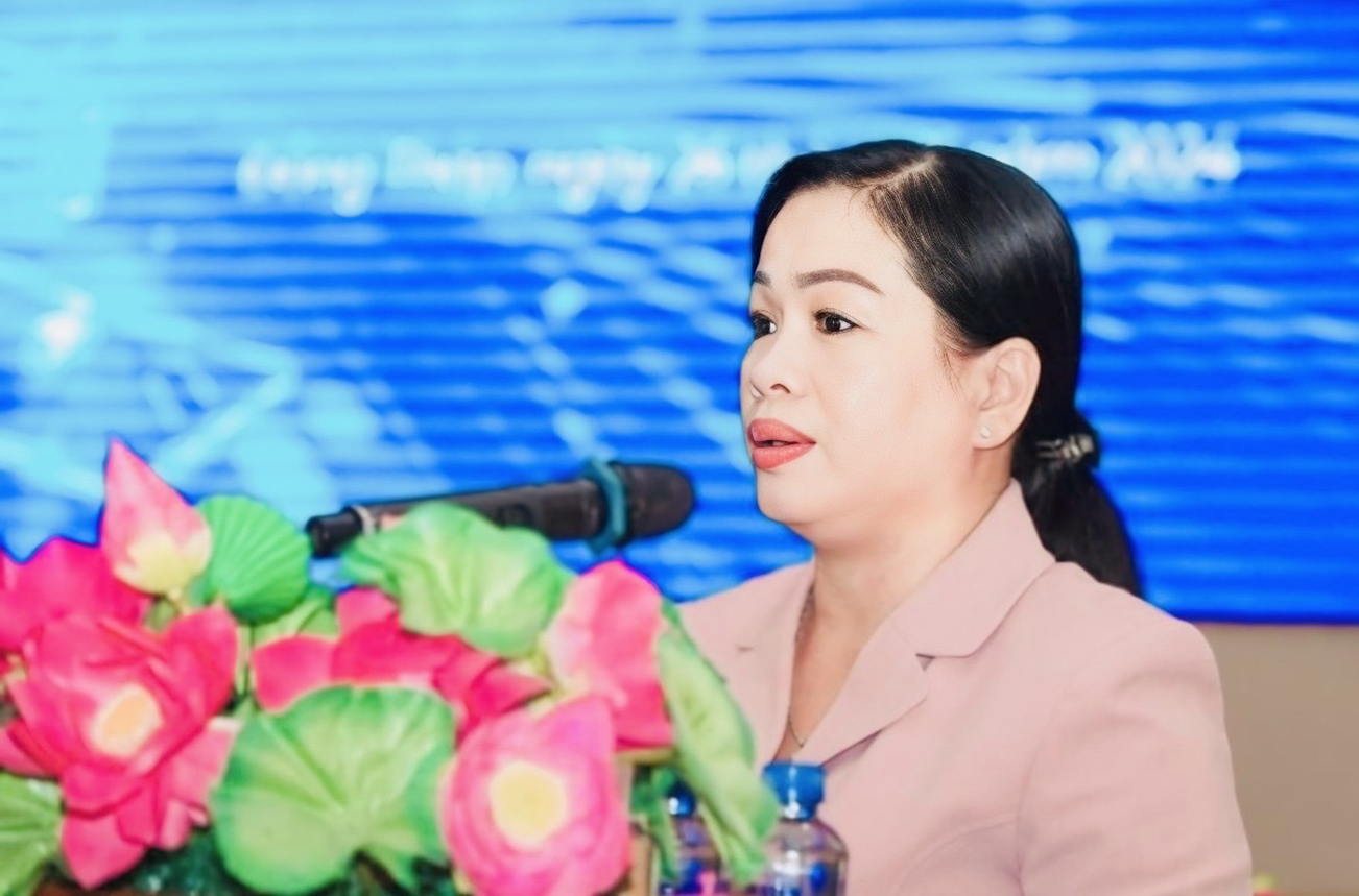 Bà Võ Phương Thủy được bổ nhiệm làm Giám đốc Sở Công Thương Đồng Tháp (mới)