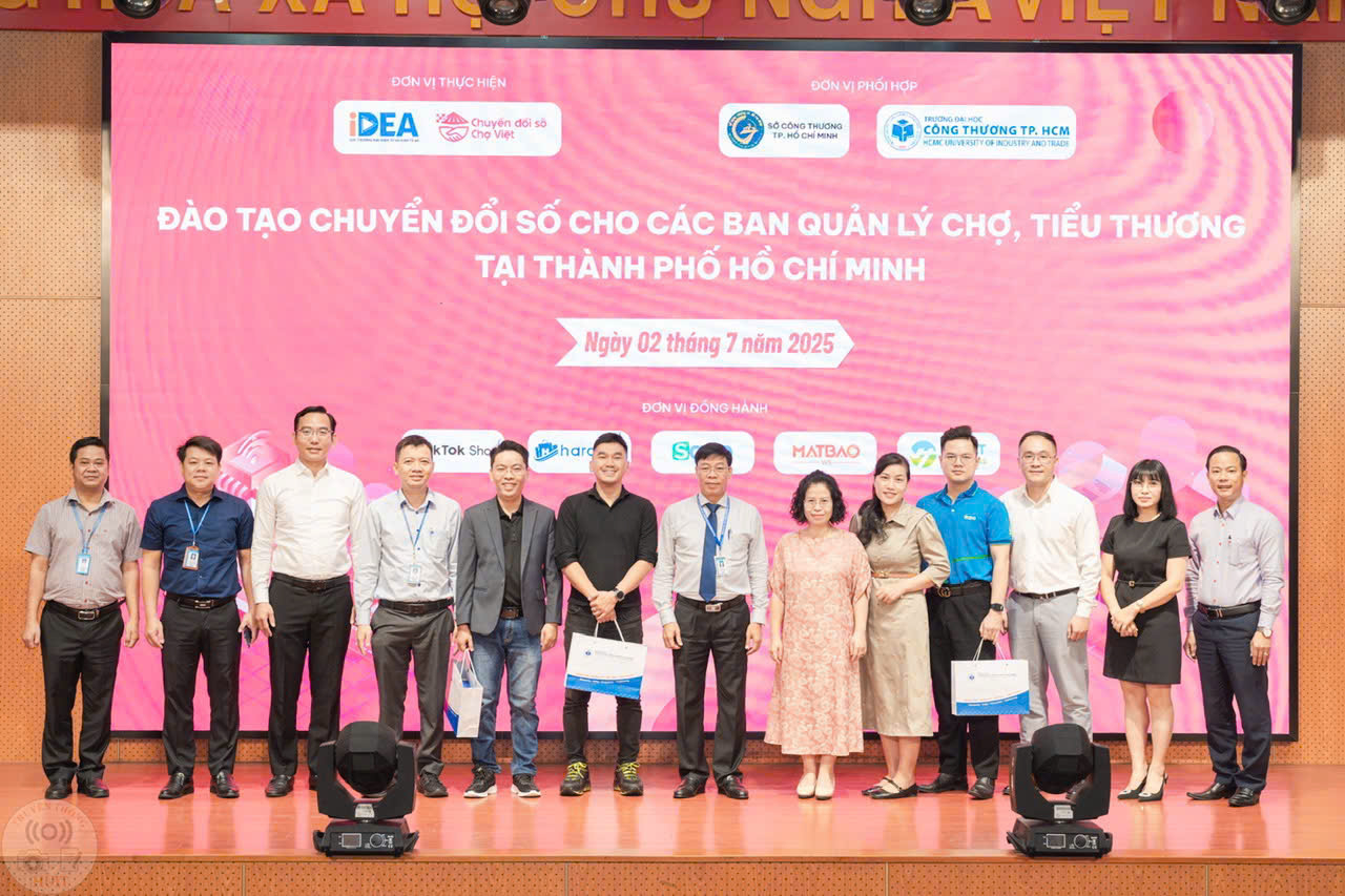 Bộ Công Thương đào tạo chuyển đổi số cho các Ban quản lý chợ, tiểu thương