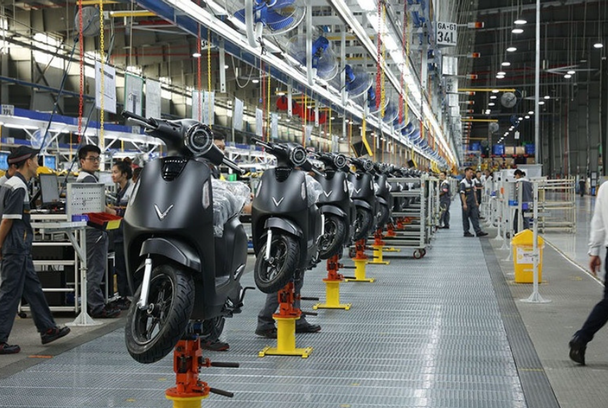 Tháng 6: Sản lượng xe máy xuất xưởng tăng vọt