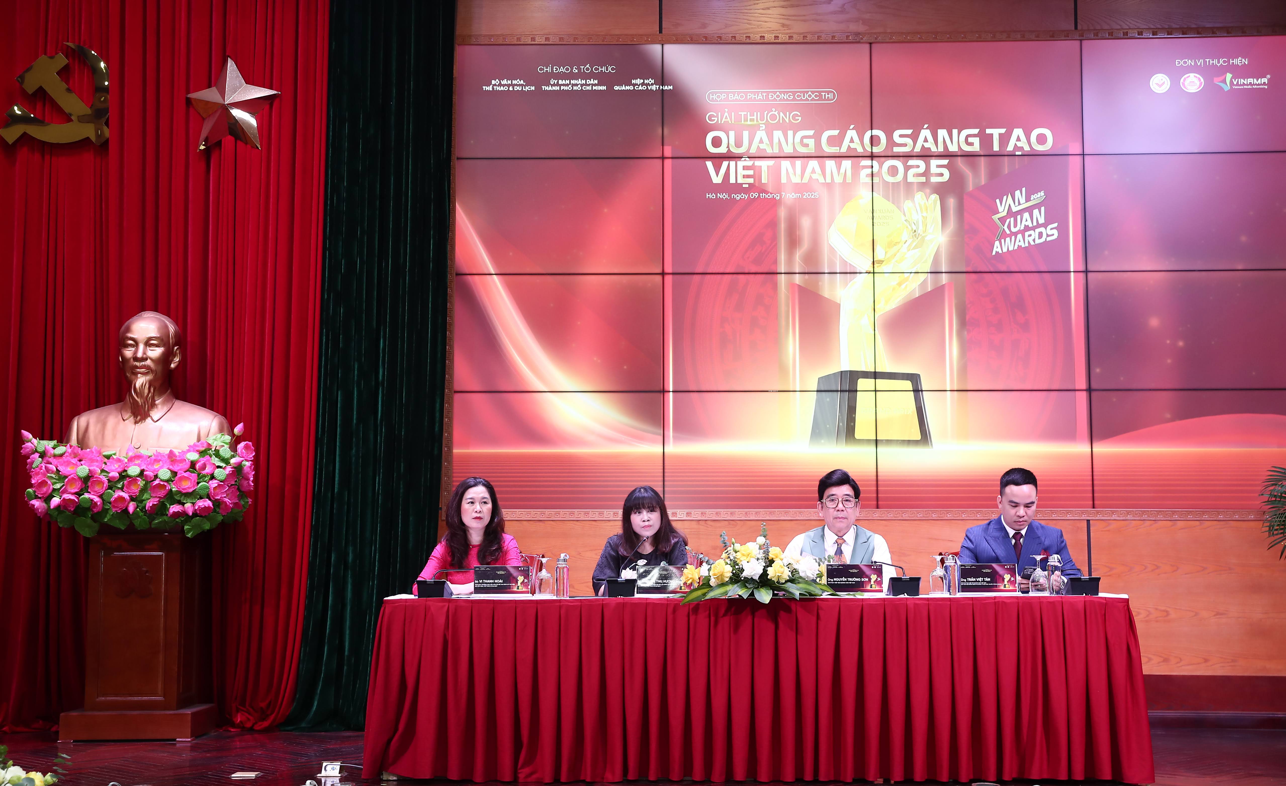 Phát động cuộc thi ‘Giải thưởng Quảng cáo sáng tạo Việt Nam’ năm 2025