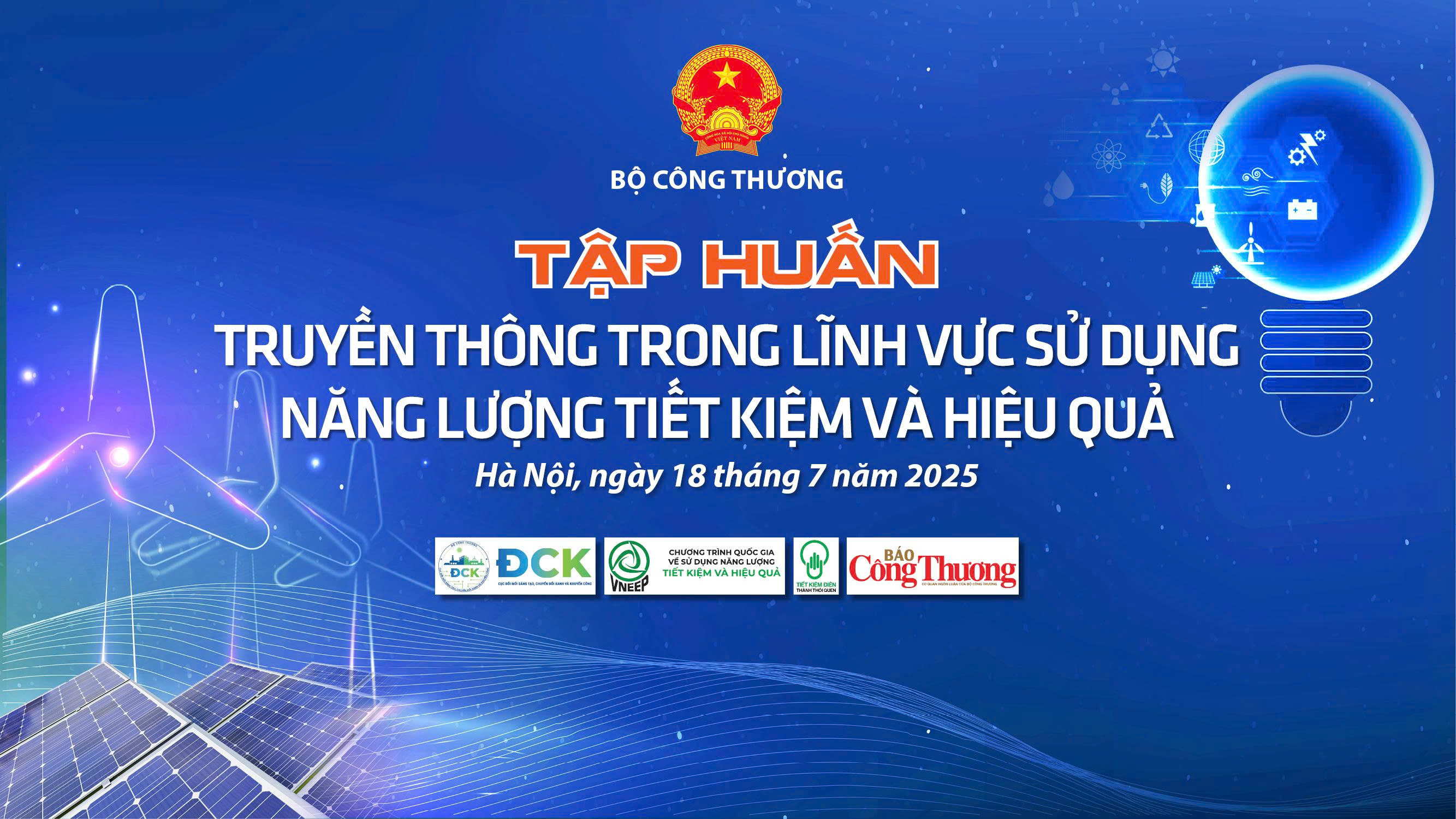 Bộ Công Thương tập huấn truyền thông sử dụng năng lượng tiết kiệm, hiệu quả 
