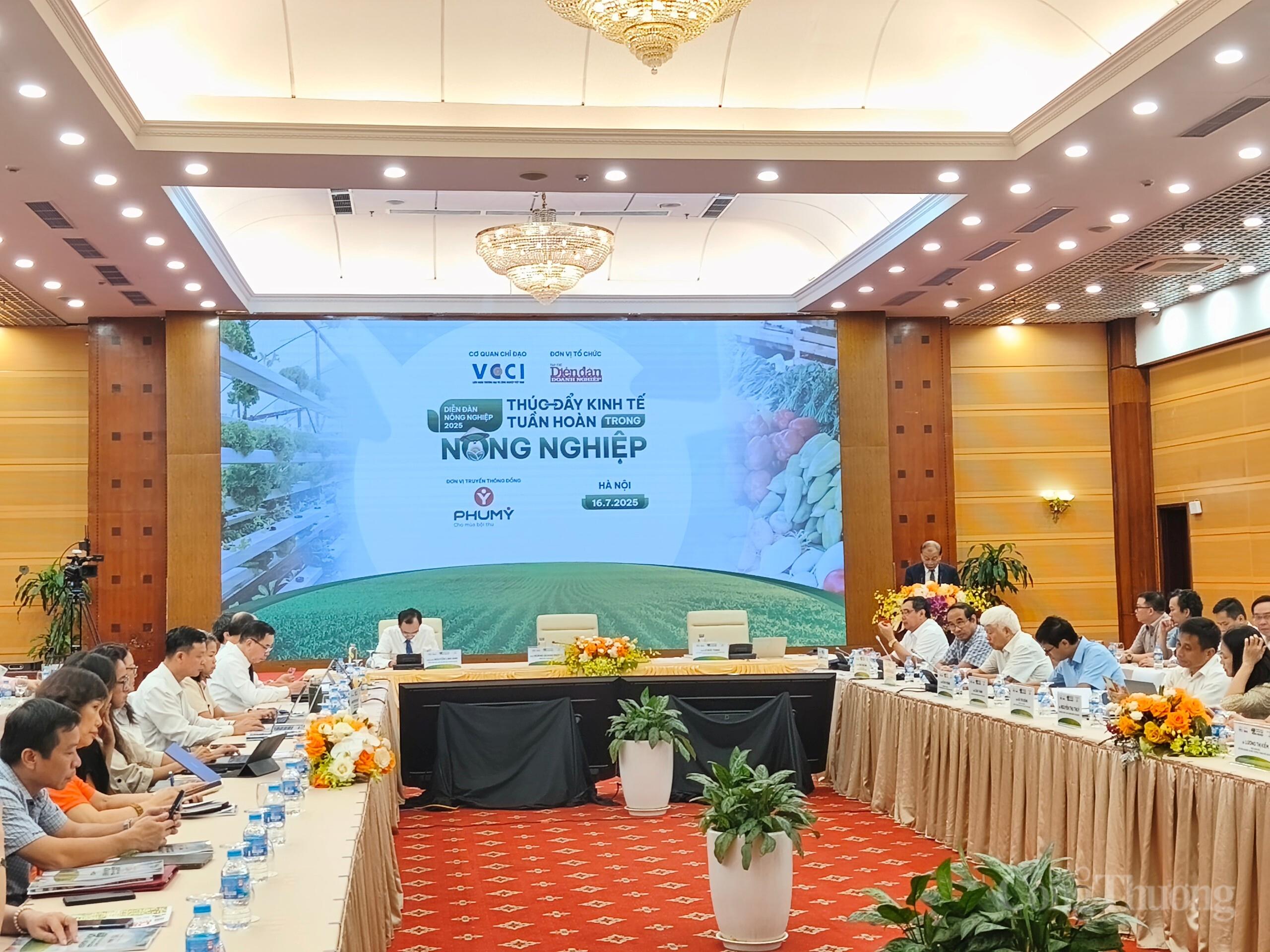 Diễn đàn nông nghiệp 2025: Giải pháp thúc đẩy phát triển bền vững