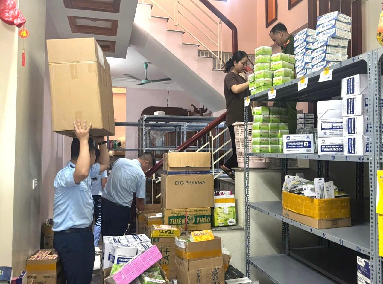 Thanh Hóa: Phát hiện kho thuốc tân dược giả tại phường Hạc Thành
