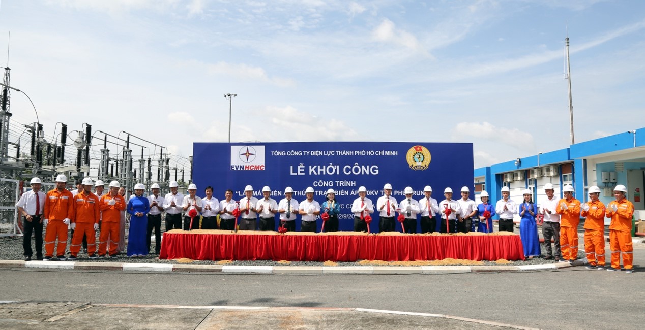 EVNHCMC khởi công công trình chào mừng 80 năm Quốc khánh 2/9