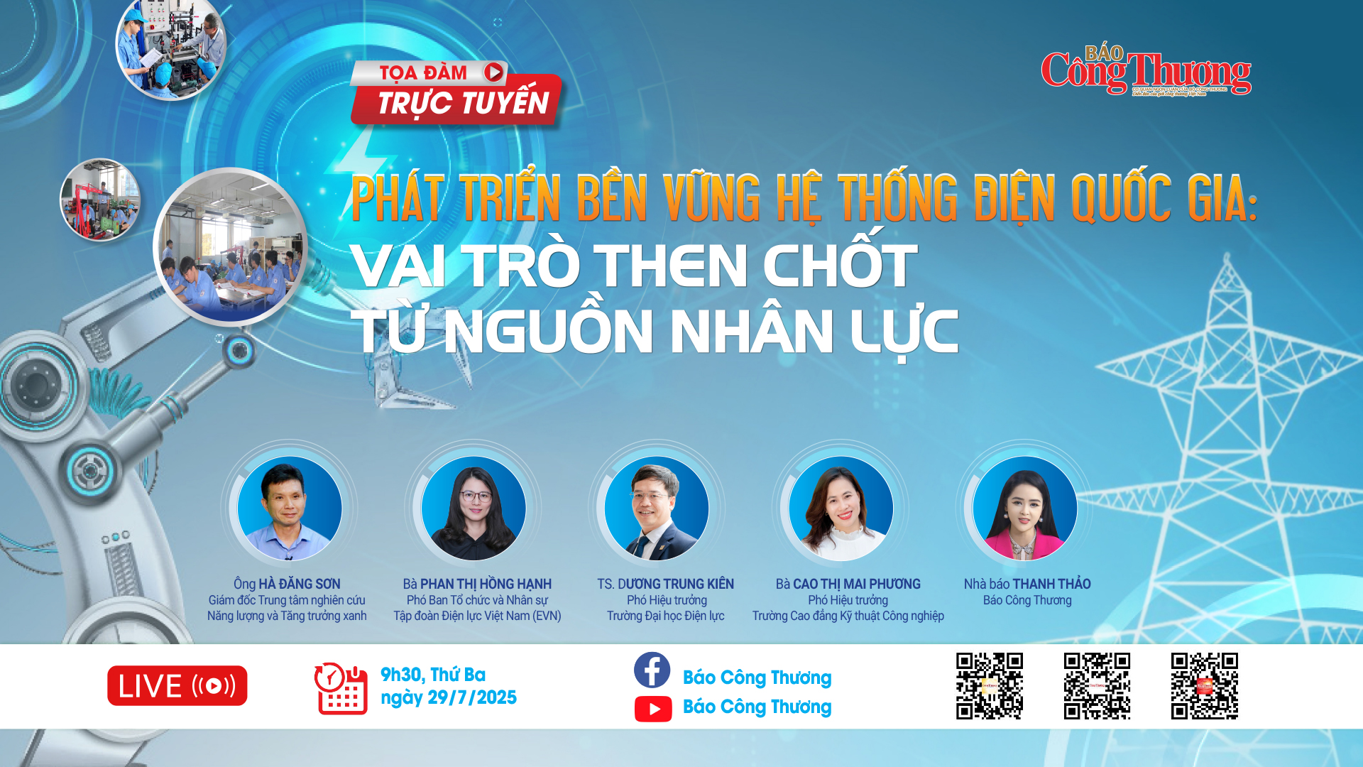 Báo Công Thương tổ chức toạ đàm 
