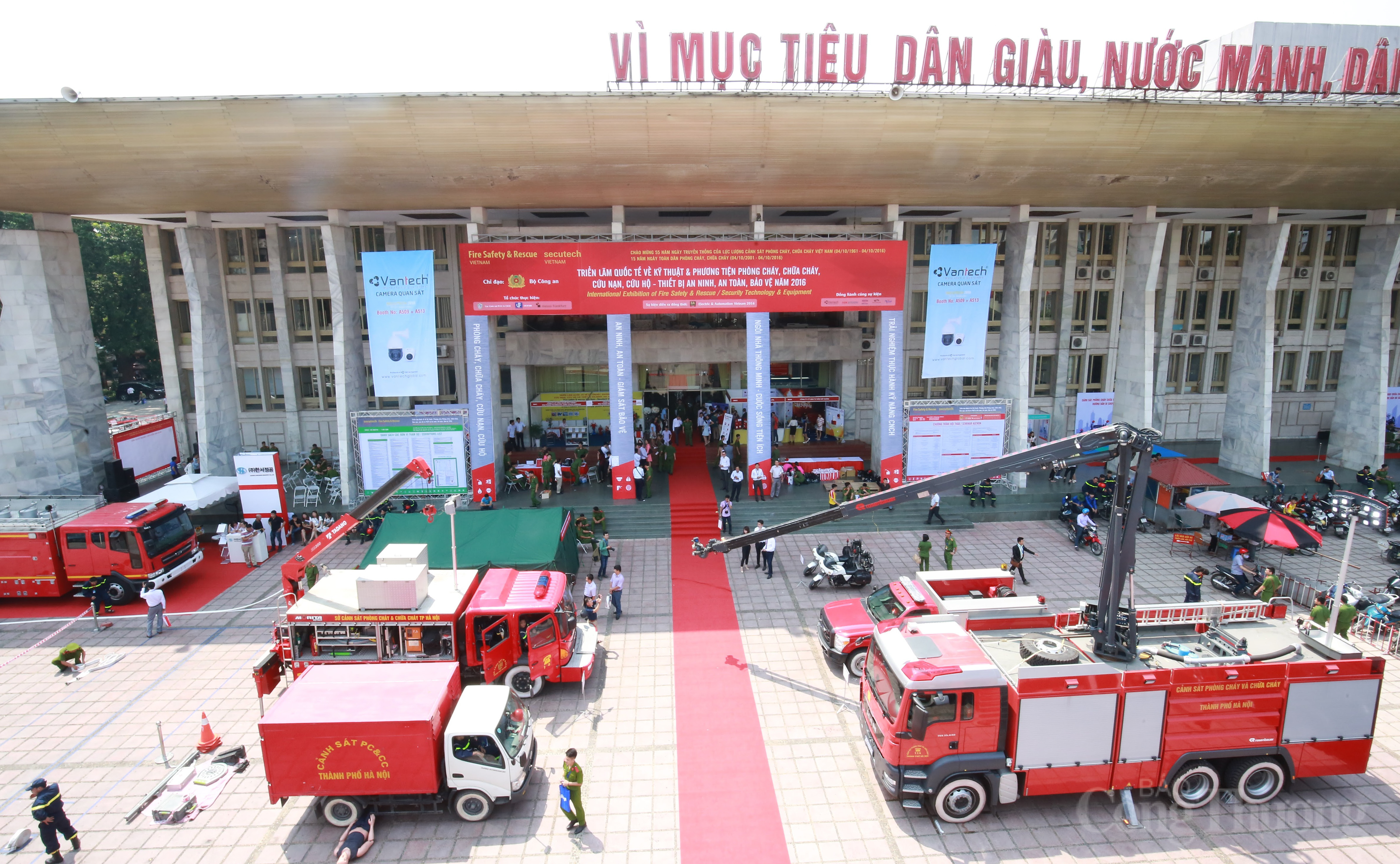 Triển lãm quốc tế phòng cháy, chữa cháy sẽ giới thiệu AI cảnh báo sớm cháy nổ