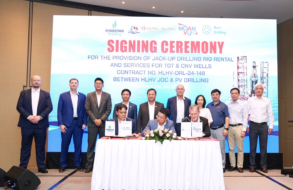 PV Drilling ký Hợp đồng cung cấp 2 giàn khoan cho Hoàng Long – Hoàn Vũ JOC