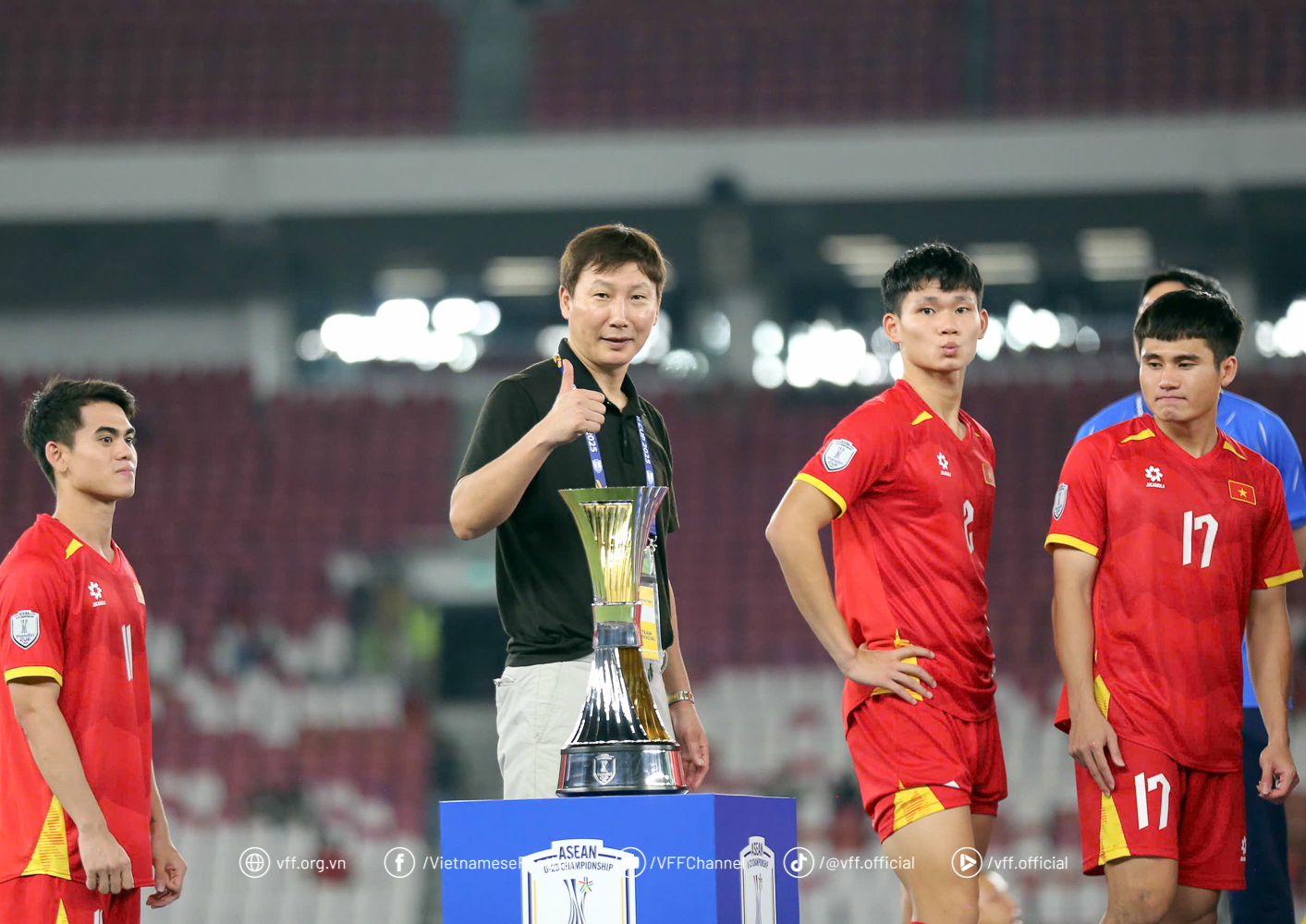 Hai mục tiêu lớn tiếp theo của thầy trò HLV Kim Sang Sik