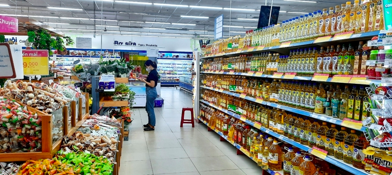 7 tháng, tổng mức bán lẻ hàng hóa và doanh thu dịch vụ tiêu dùng tăng 9,3%