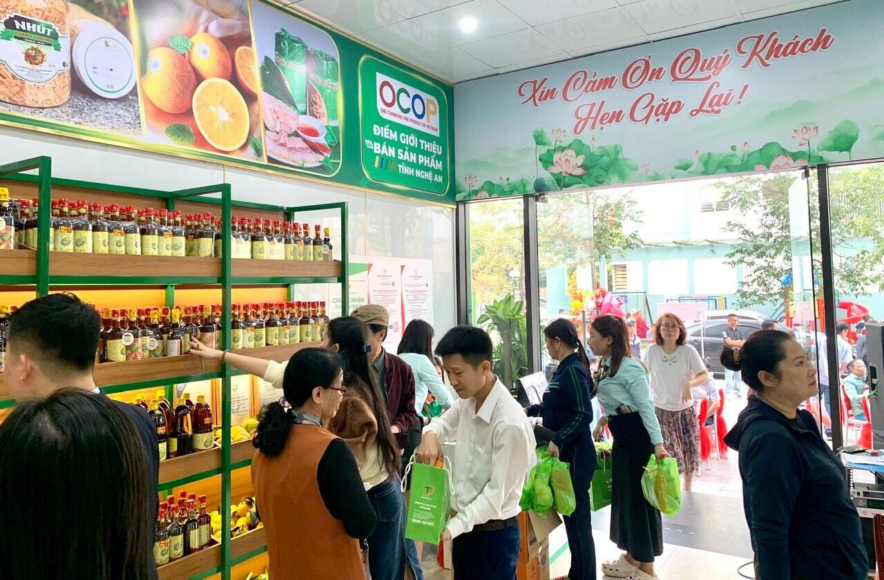 Nghệ An: Sản phẩm OCOP tạo động lực thúc đẩy kinh tế nông thôn