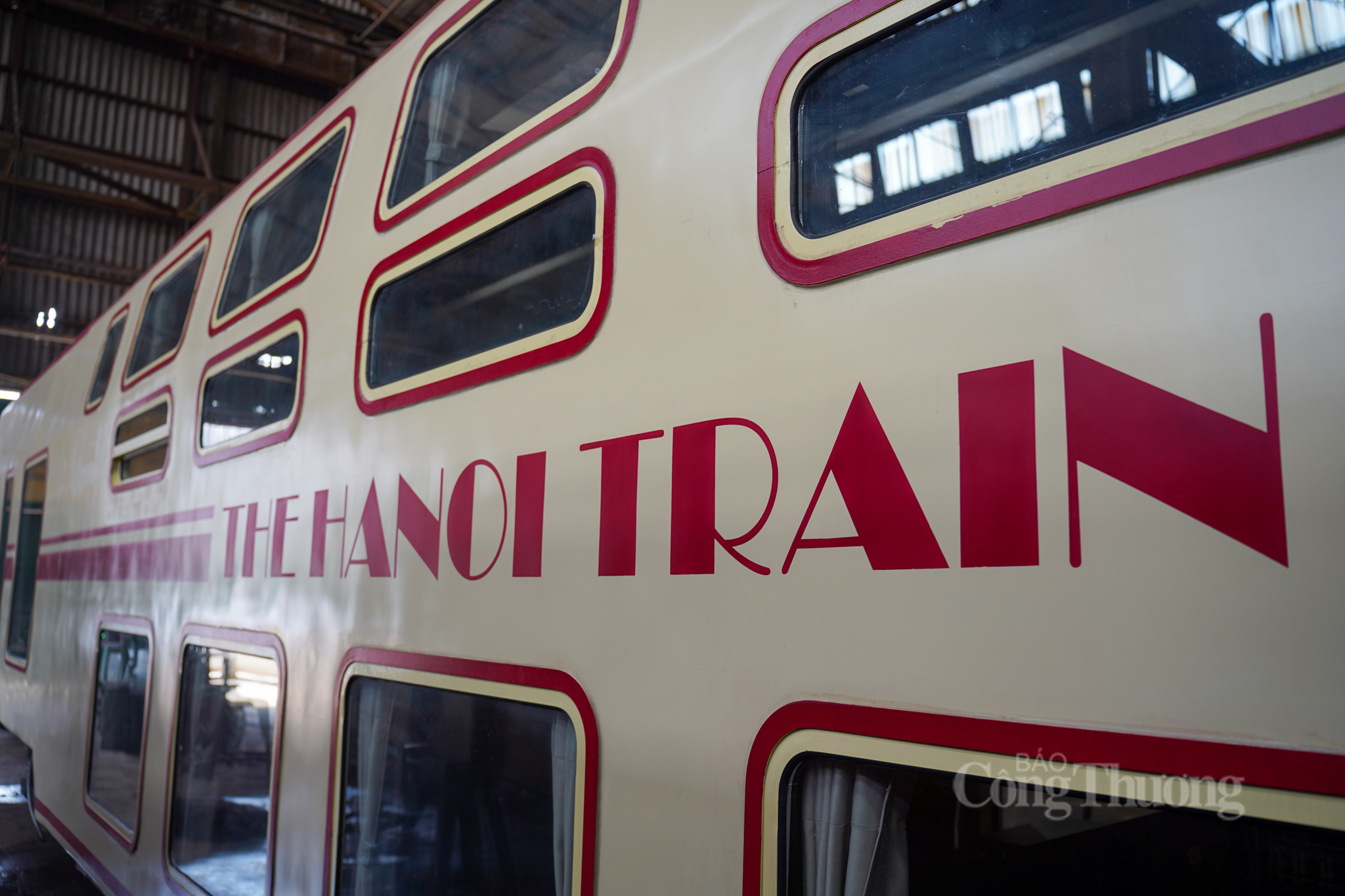 Đoàn tàu The Hanoi Train đã hoàn thành 98%, sẵn sàng đón khách dịp 2/9