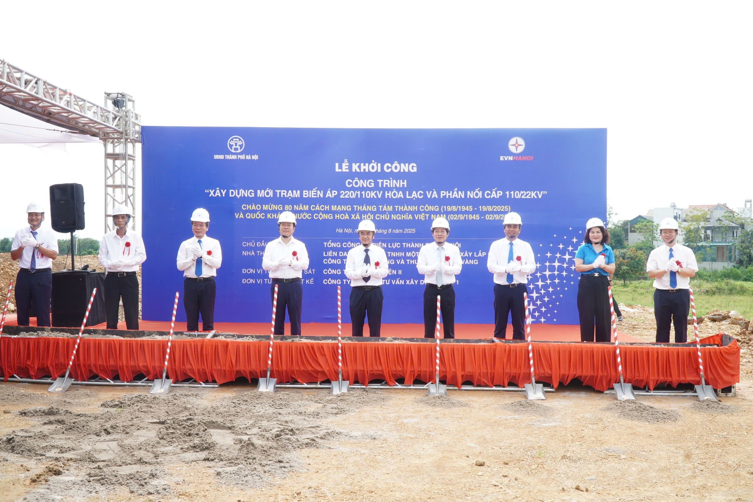 Khởi công dự án năng lượng Hòa Lạc, tăng sức mạnh hạ tầng Thủ đô